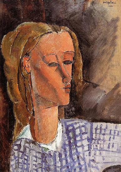 Amedeo Modigliani Portrait of Beatrice Hastings china oil painting image